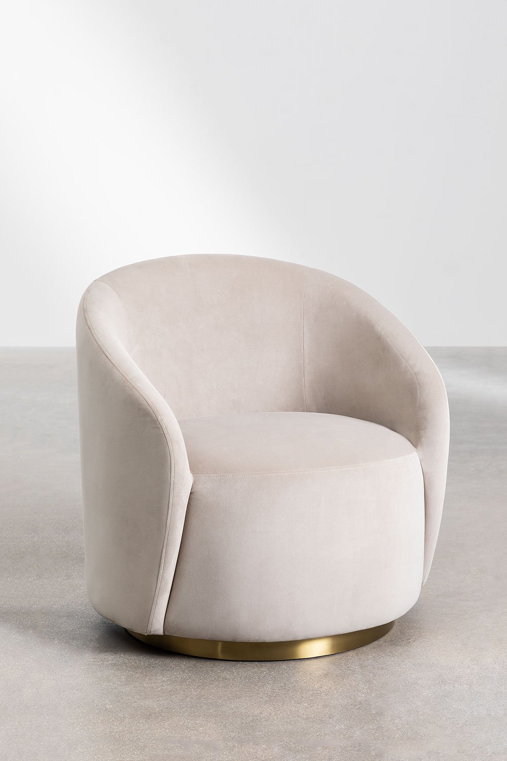 Sillón en Terciopelo Sidoni - Imagen 1