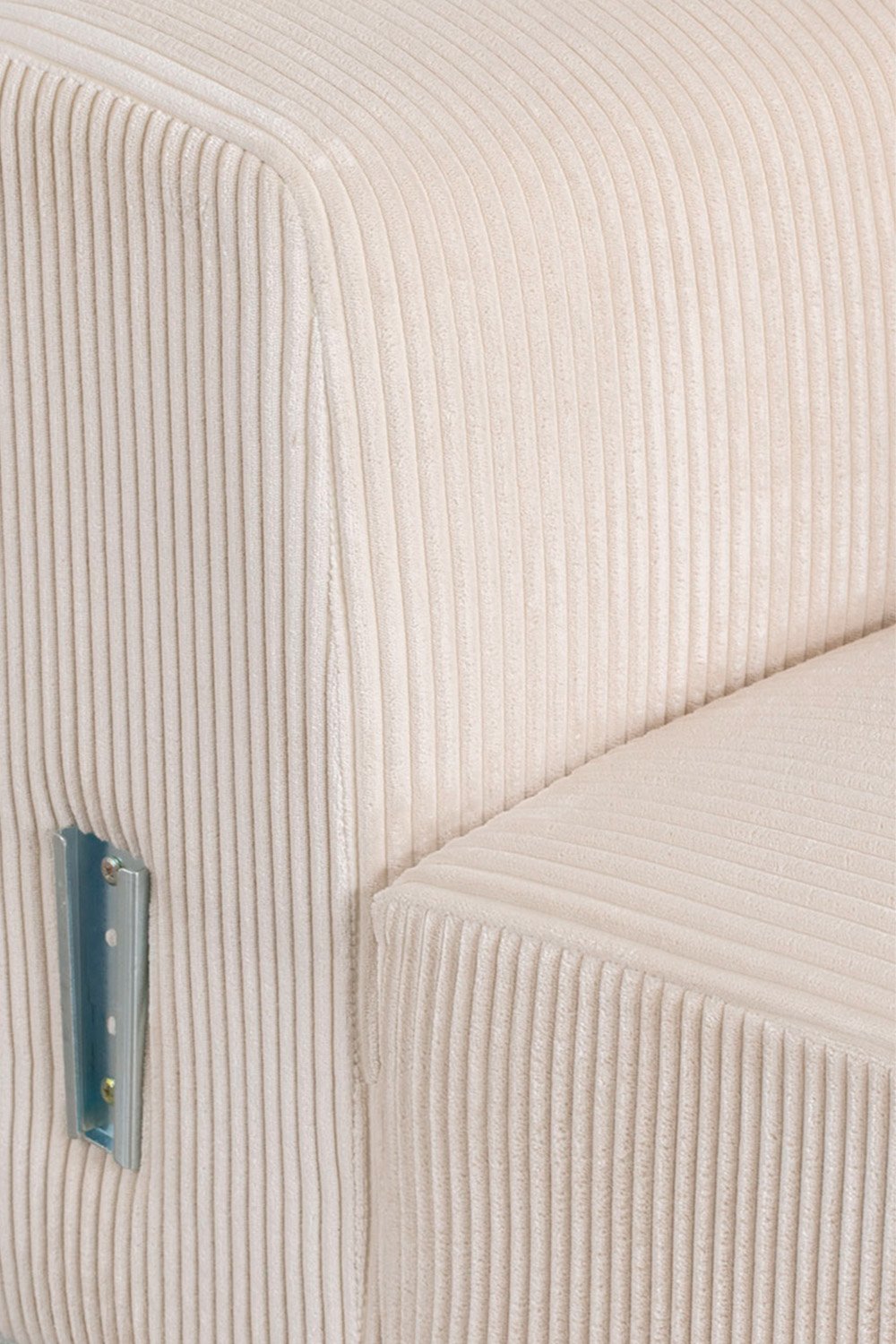 Sofá modular chaise longue derecho de 3 piezas (↔︎375 cm) con reposabrazos alto Bruna - Imagen 1